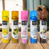 1382 Air Freshener | Used In Office, Home, Hotels, Banquets, Carpet Etc, Room Spray Air Freshener, Mix Fragrance Lemon, Kiwi, Blossom, Aqua, Cafet (300 Ml Approx / 1 Pc)