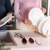 4030 Plastic Wet and Dry Brush for home (Multicolor, 3 Units)