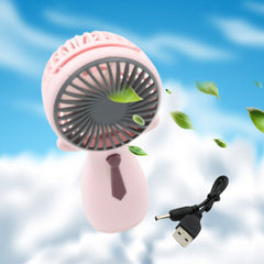 17713 Portable Small Electric Fan Handheld, Rechargeable Mini Student Handheld Dormitory Class Personal Fan