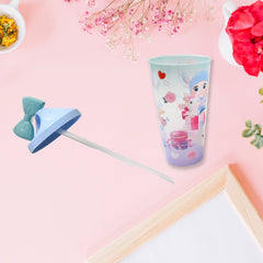 0290 LED Light Unicorn Water Bottle/Tumbler/ Mug with Straw & Lid for Kids Glitter Sipper with Toy Drinking Cups for Boys and Girls School/Tuition/Gym/ Picnic, Kids and Adults, Birthday Return Gifts