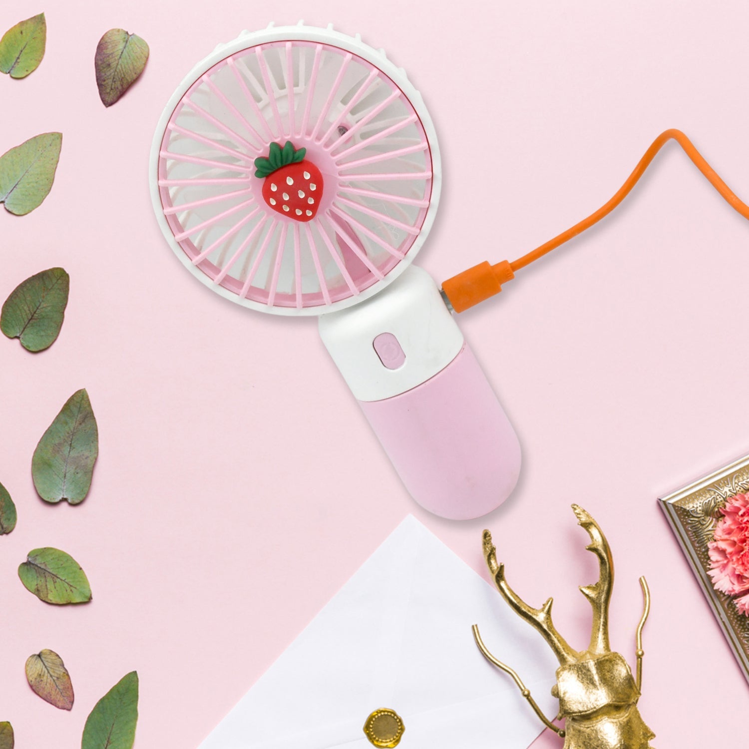 17721 Portable Small Electric Fan Handheld, Rechargeable Mini Student Handheld Dormitory Class Personal Fan