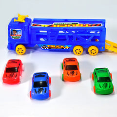 4442 Toy Set Truck with 4 Mini Cars Toy Vehicles for Children 