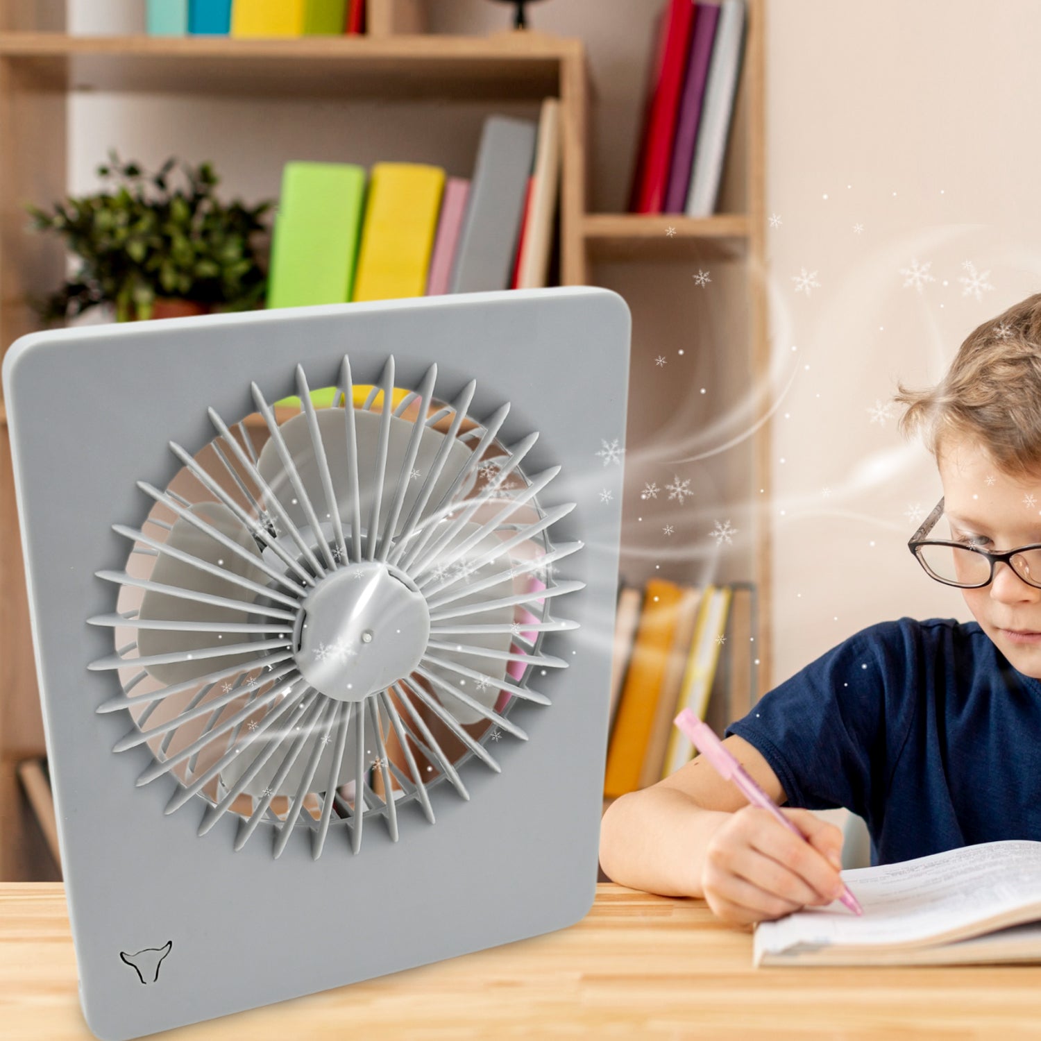 17595 PORTABLE DESK FAN TABLE FAN, WITH 3 MODES PERSONAL DESK FAN SUITABLE FOR OFFICE, SCHOOL & HOME USE