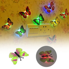 6497 BUTTERFLY 3D NIGHT LAMP COMES WITH 3D ILLUSION DESIGN SUITABLE FOR DRAWING ROOM, LOBBY. (Pack Of 50)