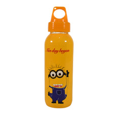 12843 PORTABLE GLASS WATER BOTTLE, CREATIVE GLASS BOTTLE WITH GLASS WATER ( Mix Design)