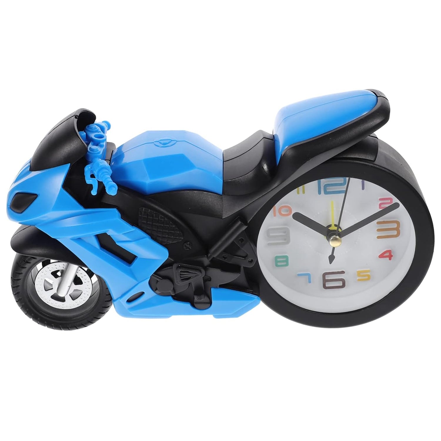 17639 Fashioned Alarm Clock Novelty Retro Motorcycle / Motorbike Engine Style Clocks Alarm Clock Desktop Decoration Kids Gift