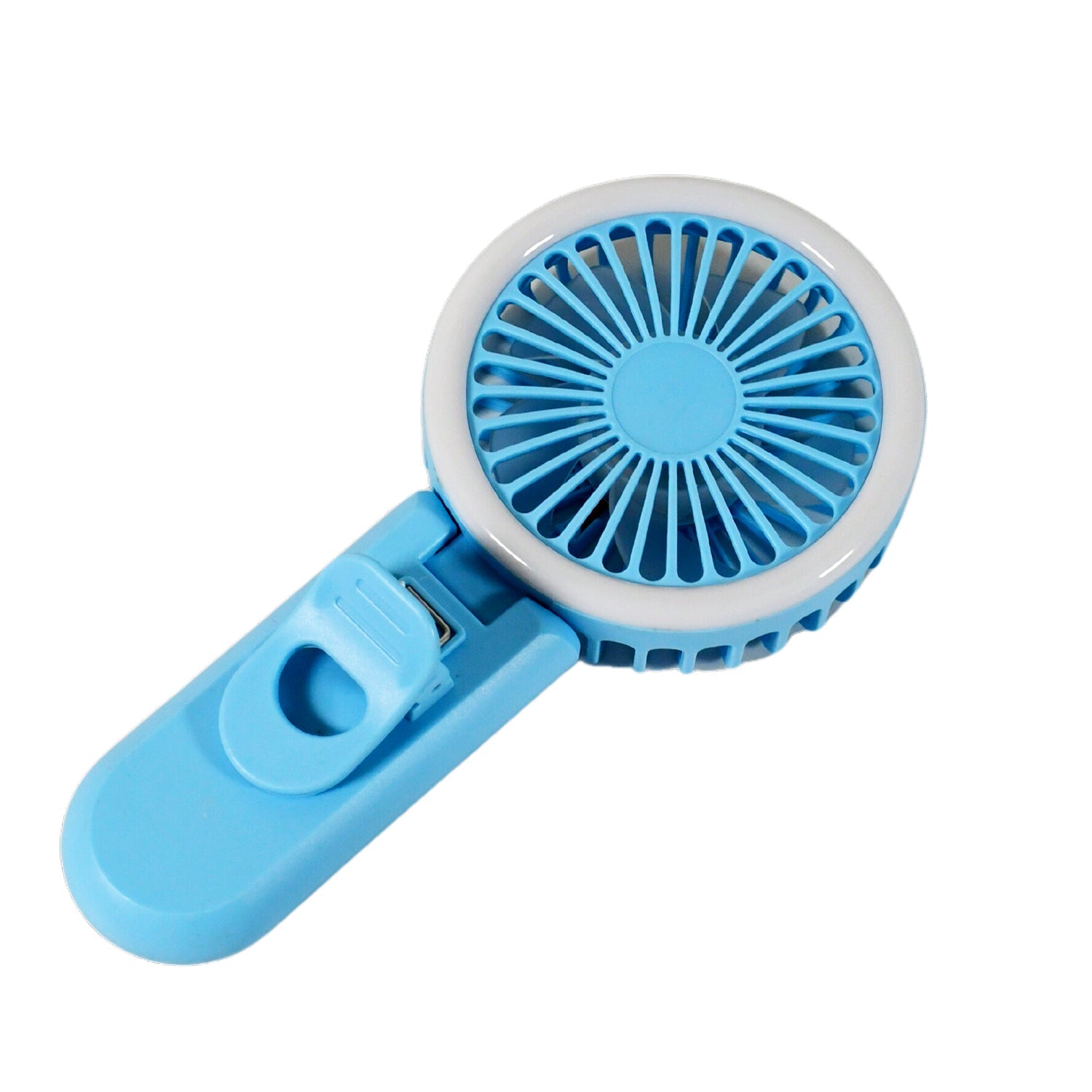 12853 Clip Fan With Light, home, kitchen, Office Portable Fan, Rechargeable Fan