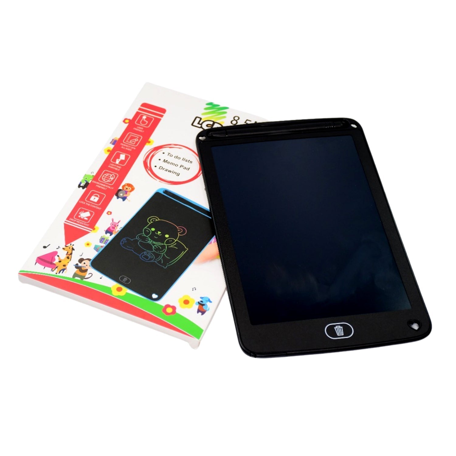 1360A LCD PORTABLE WRITING PAD/TABLET FOR KIDS - 8.5 INCH 