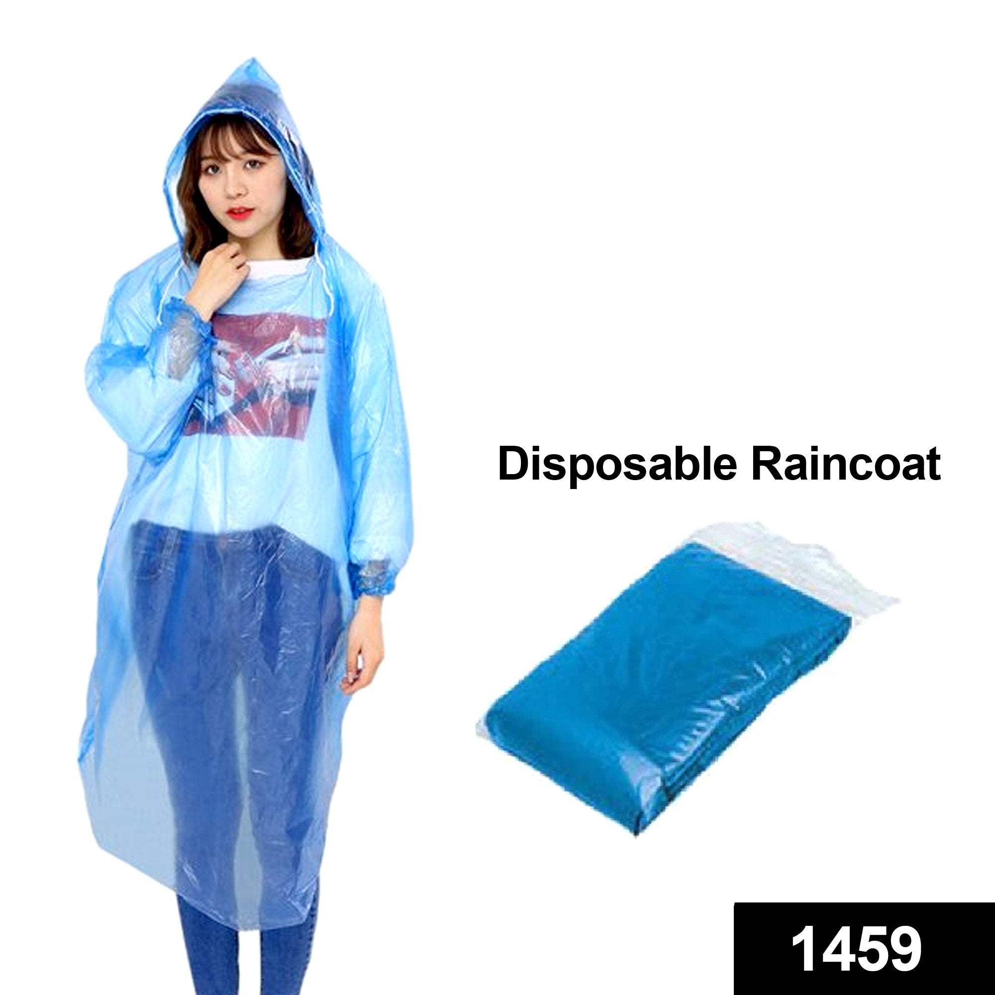 1459 Long Full Length Raincoats for Men/Women/Unisex Raincoat 