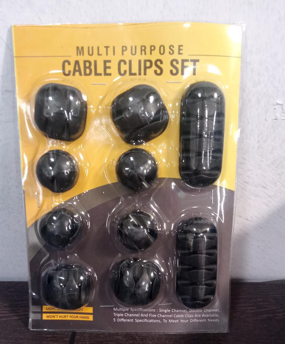 6298 10PCS CABLE HOLDER AND SUPPORTER FOR GIVING SUPPORT AND STANCE TO ALL KIND OF CABLES.