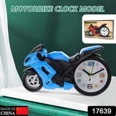 17639 Fashioned Alarm Clock Novelty Retro Motorcycle / Motorbike Engine Style Clocks Alarm Clock Desktop Decoration Kids Gift