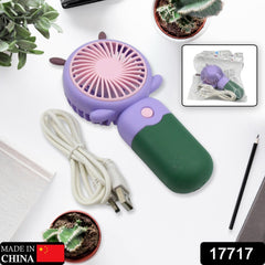 17717 Mini USB Handheld Fan, Portable and lightweight Mini Fan for Home, Office, Travel and Outdoor Use (1 Pc)