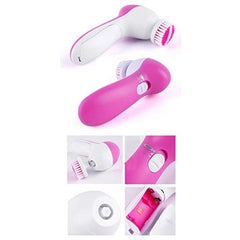 340 -5-in-1 Smoothing Body & Facial Massager (Pink) slimkaya.in