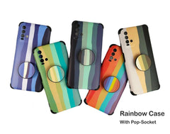 Rainbow With Holder Hard Case For Samsung